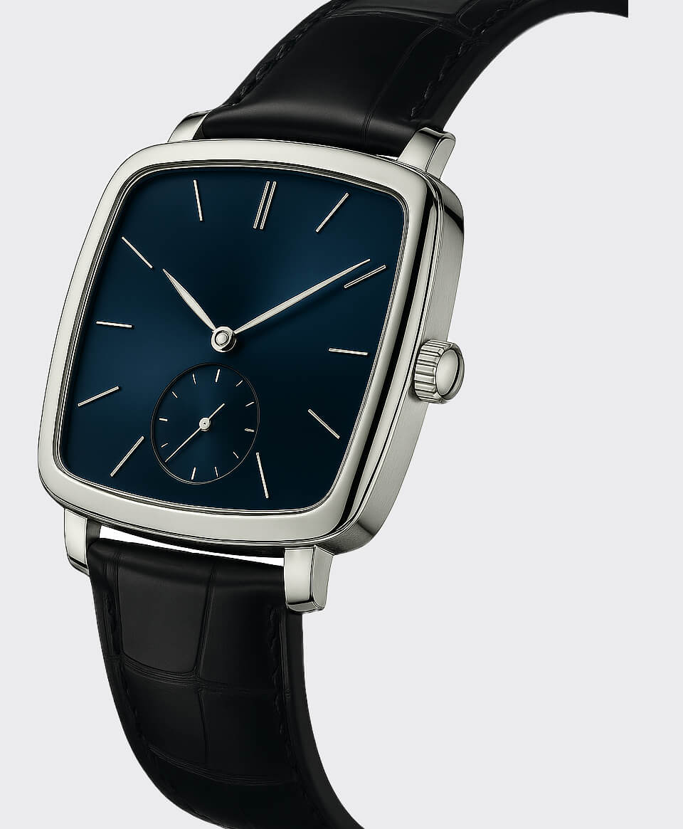 Image of Sleek Square Timepiece