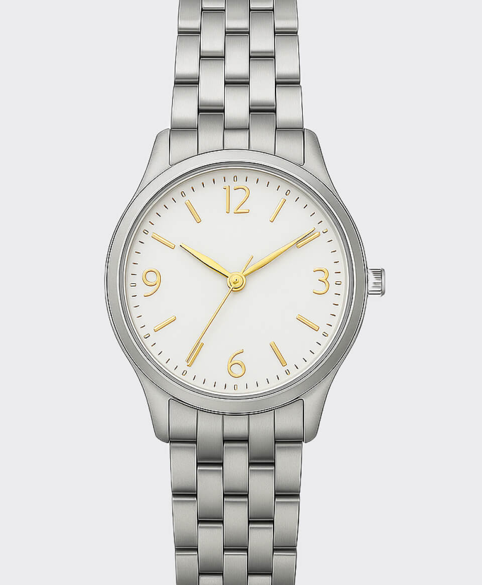 Image of Stainless Steel Quartz Watch