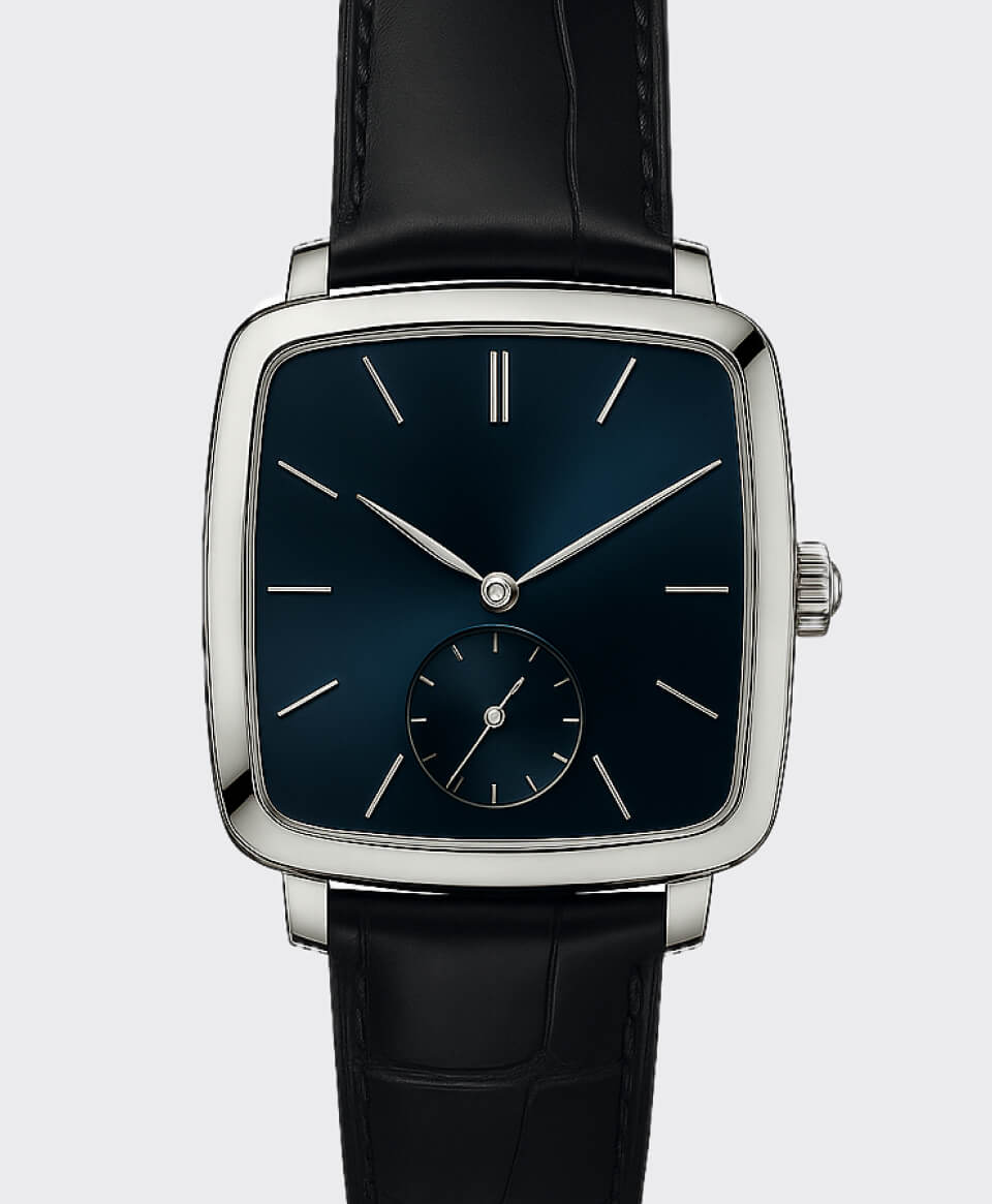 Image of Sleek Square Timepiece