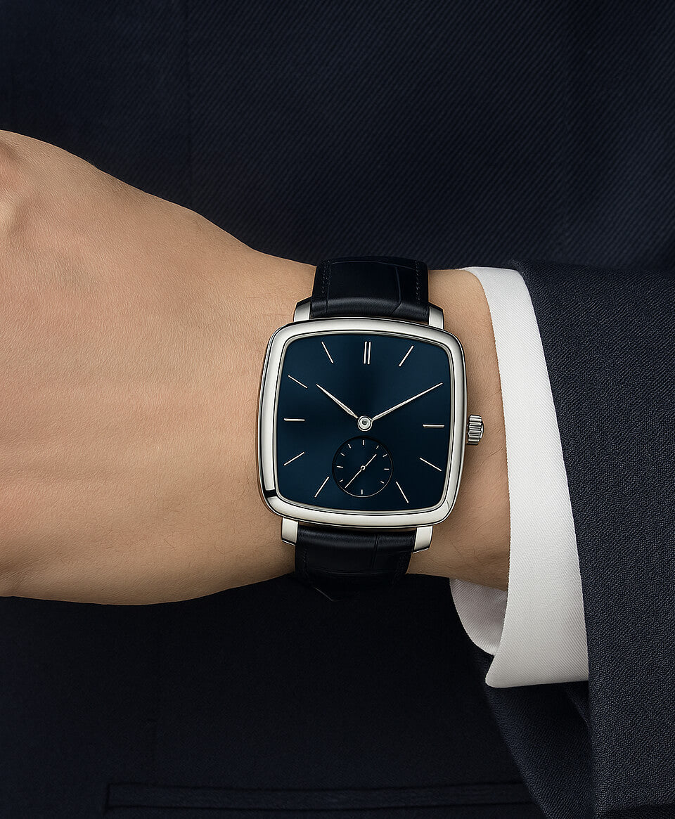 Image of Sleek Square Timepiece